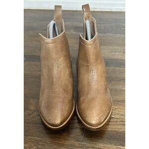 Matisse Women's 8 M Morris Fashion Booties Round Toe Brown‎ MADE IN BRAZIL